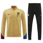 Barcelona 2024-2025 Long Zip Jacket Training Suit Jersey Set